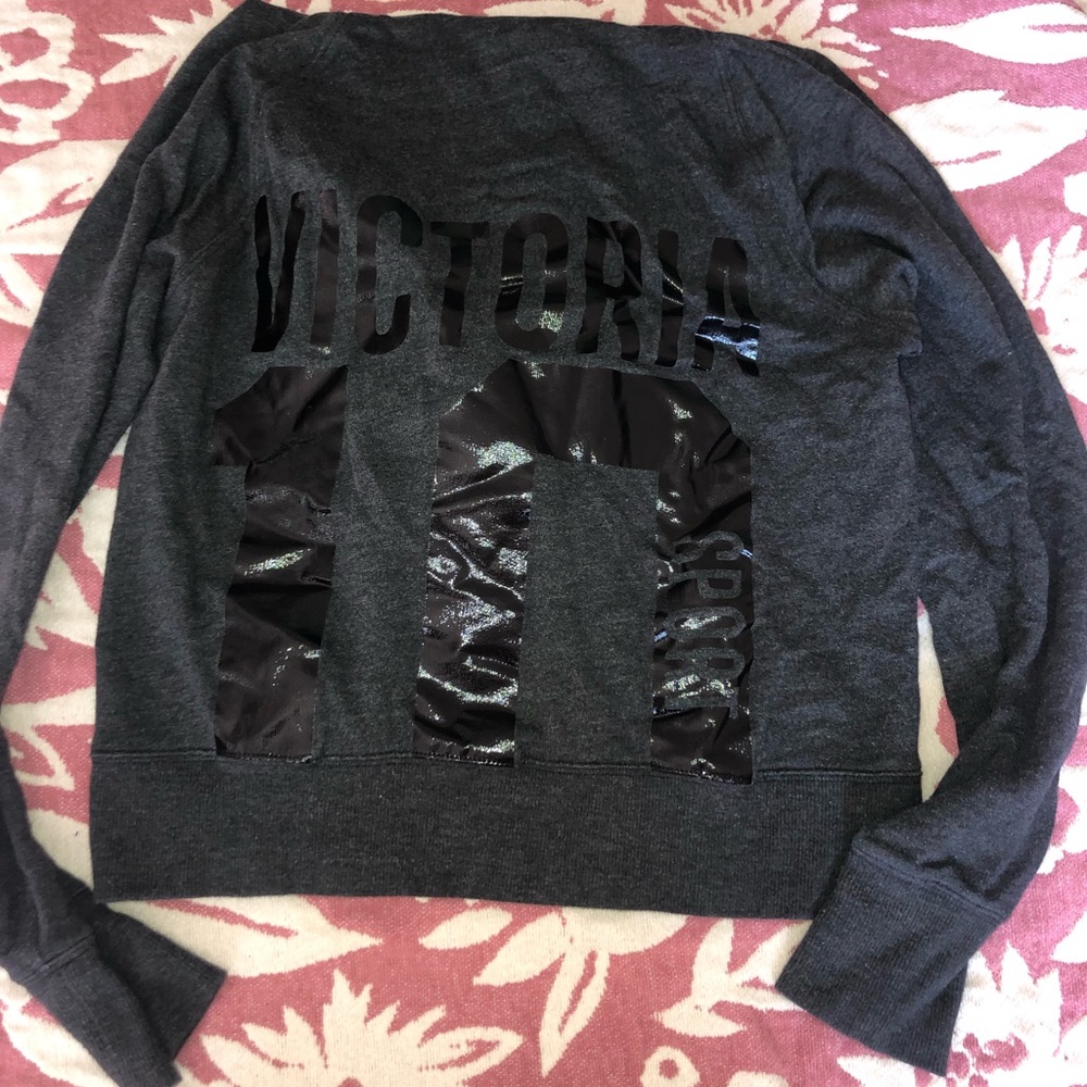 Black Victoria’s Secret sport hoodie